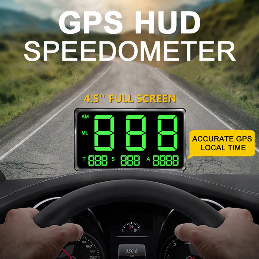 ڵ HUD  ÷ GPS  ӵ, 4.5 ġ LED  ÷, ڵ Ʈ SUV ̿  MPH KM/H