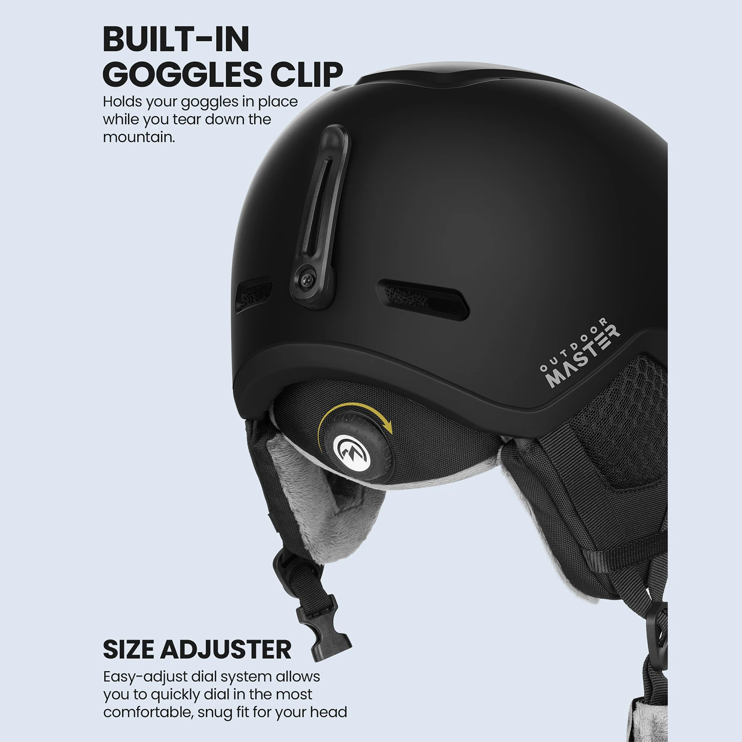 Casque de ski OutdoorMaster Kelvin - GoPro Top Mount - France