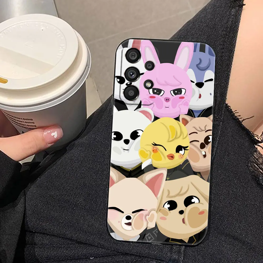 Kpop Stray-kids S-skzoo Phone Case For Samsung A14 A15 A16 A22 A23