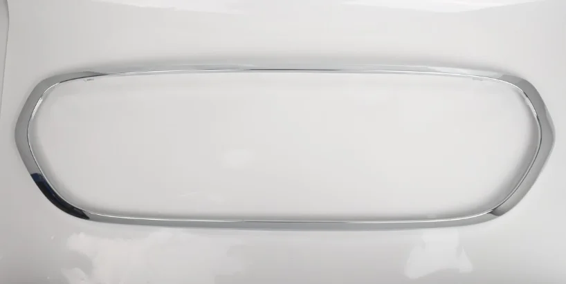 BMW 미니 F55 F56 F57 2014-2021용 프론트 트림 그릴 범퍼 몰딩 크롬 교체품, 51137449207, 51137300589