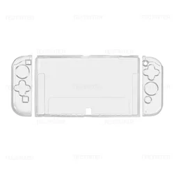 Clear TPU Soft Protective Cover Case for Gaming Console Accessory (Transparent)
