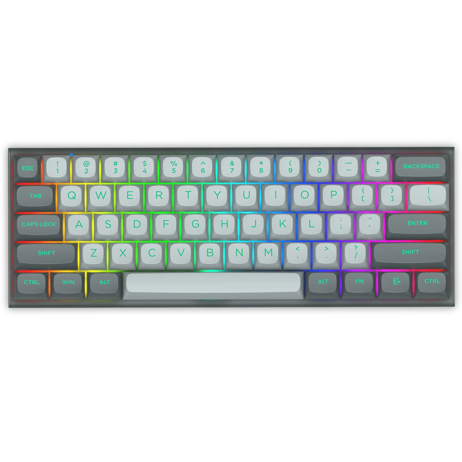 

Прочная и отзывчивая, EYOOSO, 61 клавиша, магнитная, RGB проводная USB-клавиатура
