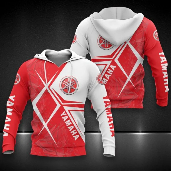 Yamaha Motorcycle Men's Hoodie 3D Printed Pullover High Quality Street Style Sweatshirt Windbreaker Sportswear