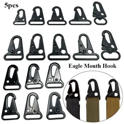 5pcs New Outdoor Outdoor Hanging Carabiner Aluminum Alloy Eagle Hook Belt Carabiner Strap Buckle Eagle Mouth Buckle