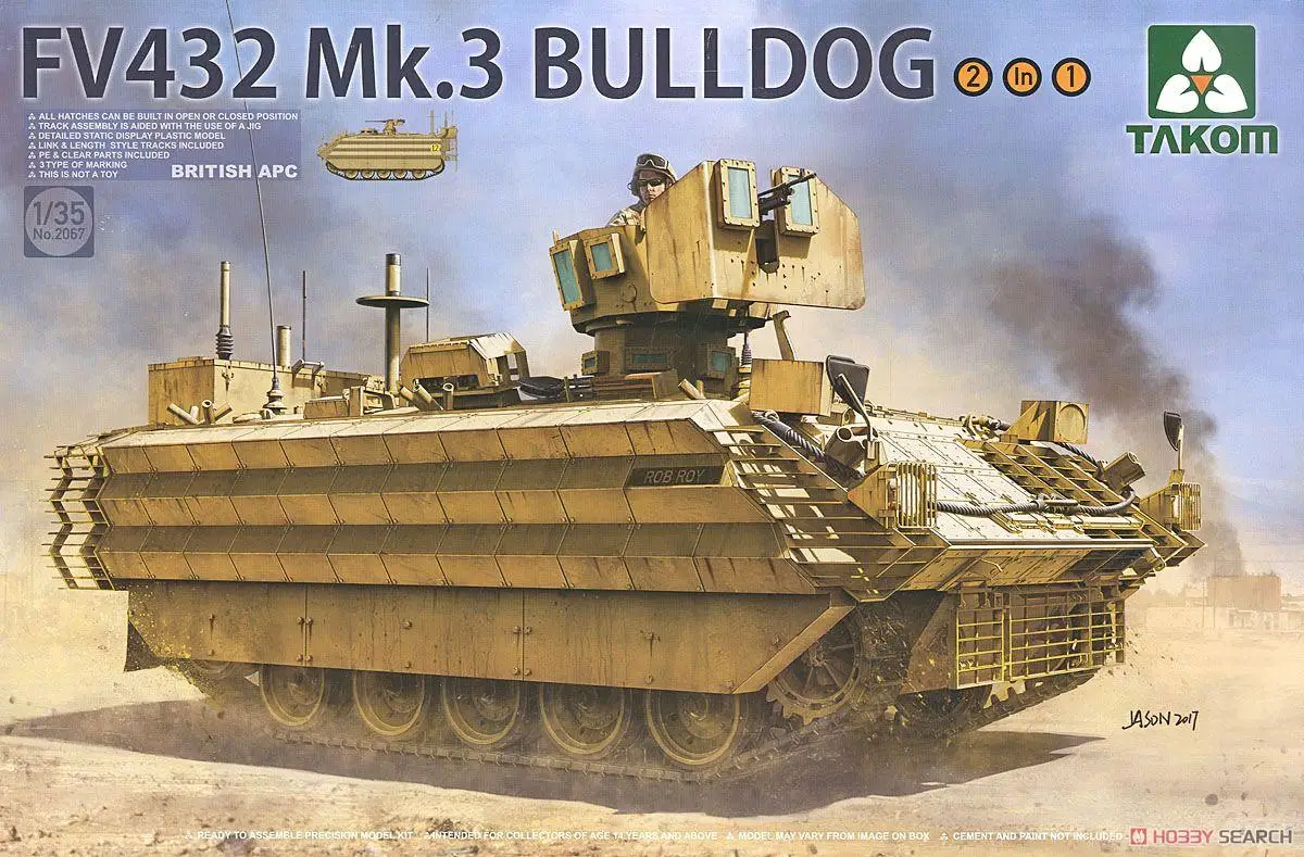 

Takom 2067 1/35 Scale WWI Heavy Battle Tank Mk.IV Male Female 2 in1 Assemble Plastic Model Kit