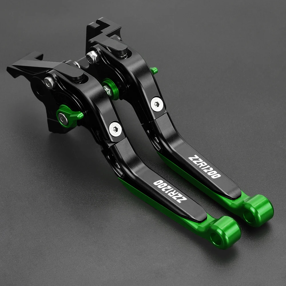 

For KAWASAKI ZZR1200 ZZR 1200 2002 2003 2004 2005 Accessories Adjustable Brake Clutch Lever CNC Foldable Extendable Motorcycle