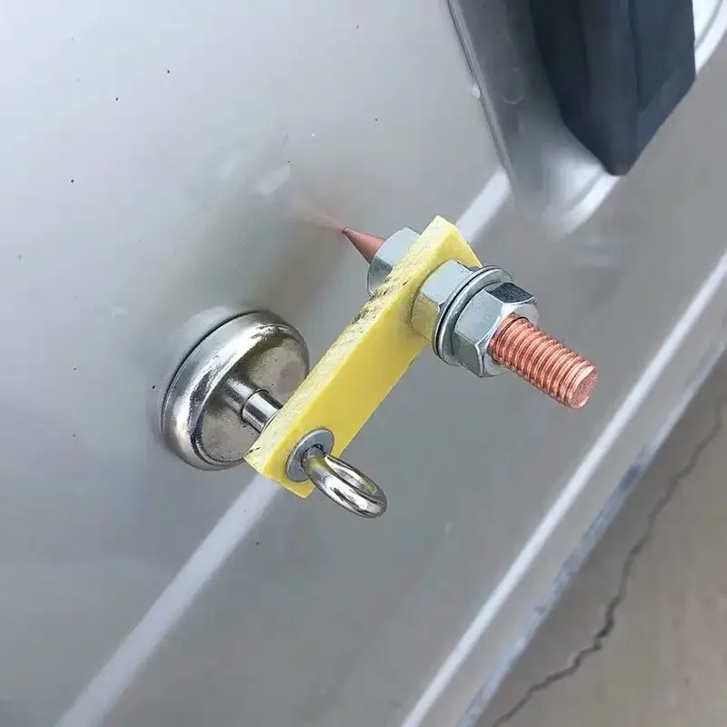 Welding Ground Connector Welding Magnet Head Spotter Connector Auto ...
