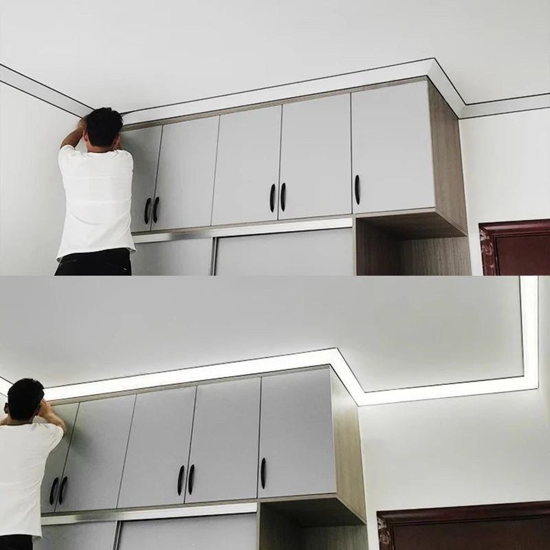 รูปสินค้า โคมไฟเพดานตกแต่ง 45 องศา อลูมิเนียม LED สร้างบรรยากาศบ้าน