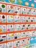 Russian language electronic baby ABC alphabet sound poster infant kids present Gift early learning education phonetic chart 5