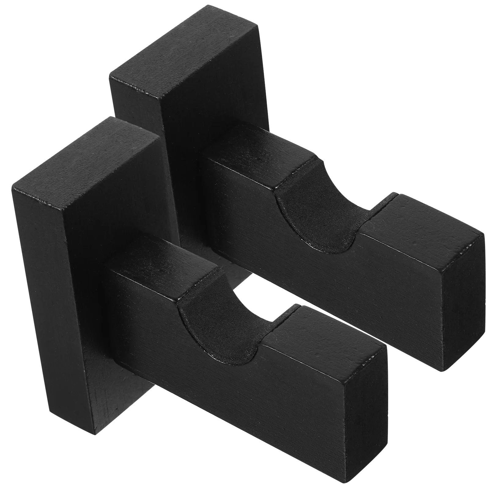 

1 Pair of Bat Holder Wall-Mount Wooden Bat Holders Wall-mounted Bat Stands Household Bat Hangers