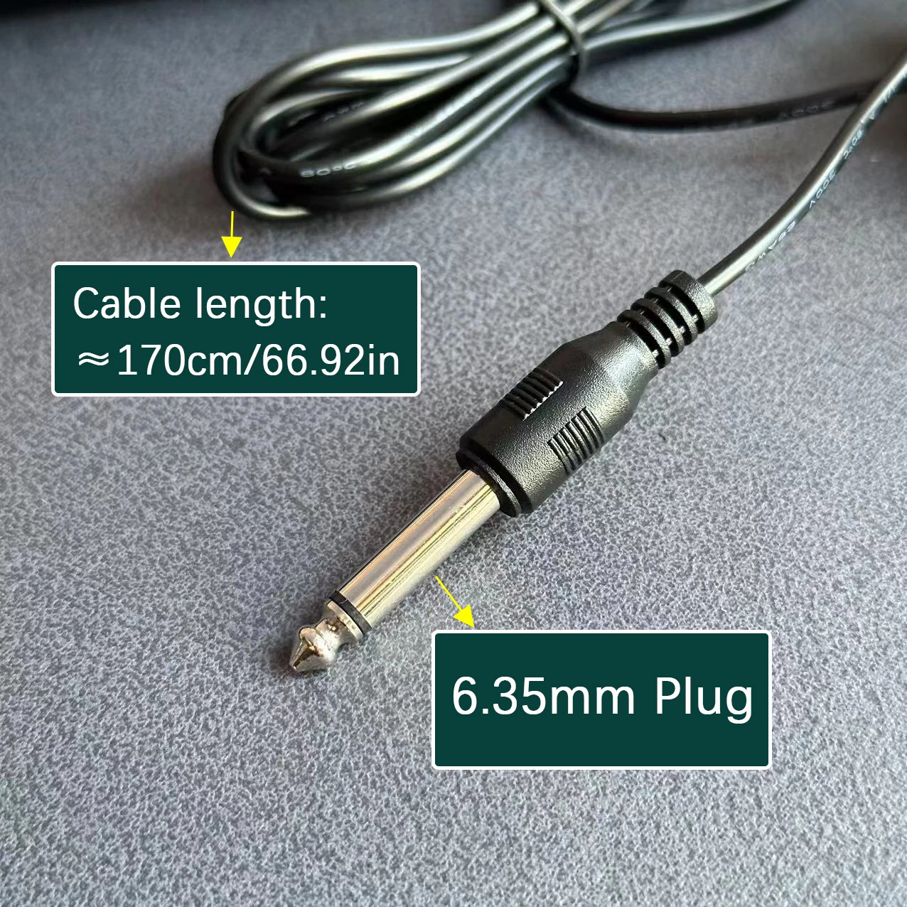 Compact Sustain Pedal for Keyboards Digital Pianos Synthesizers Drum Machines Universal Damper 1/4''6.35mm Plug Non-Slip