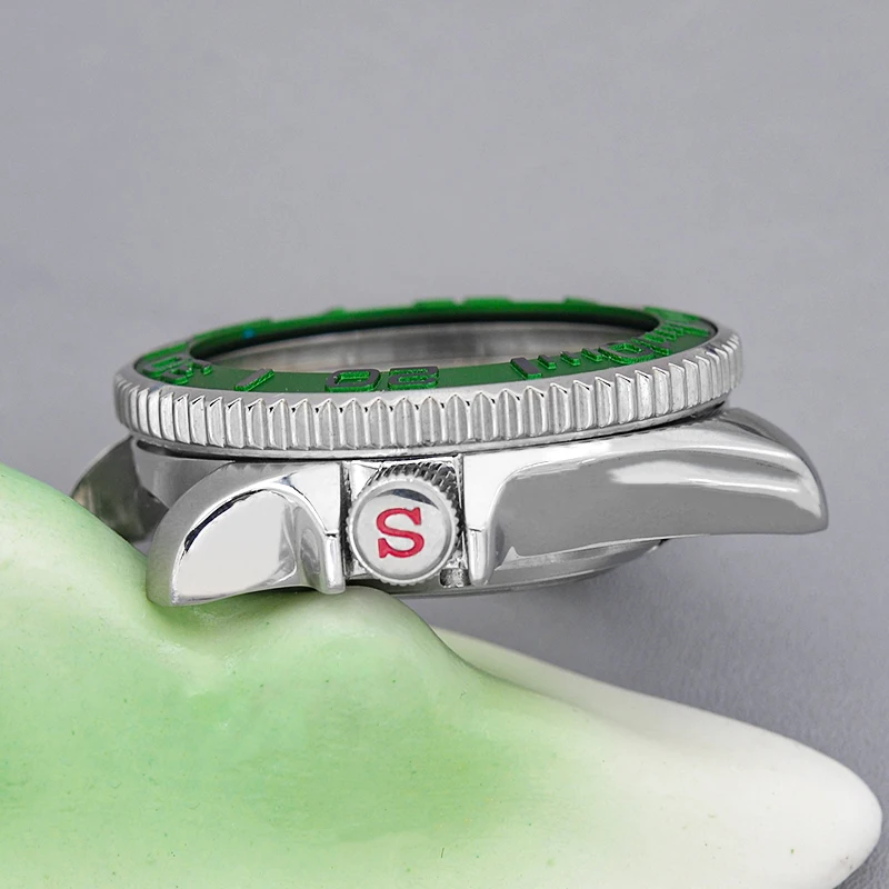 Mod Seiko SKX007 SRPD watch case fits NH35 NH36 4R35 7S26 movement case with sapphire glass S crown 3.8 Men's Diving Case Parts