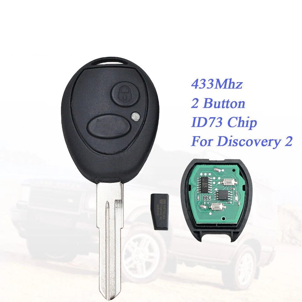 

Дистанционный ключ-брелок от машины 433Mhz для Land Rover Discovery 2 TD4 TD5 1998-2004
