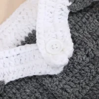 Newborn Baby Rabbit Suit Newborn Baby Girls Boys Crochet Knit Costume Photography Prop Outfits Baby Clothes infant Clothing 5