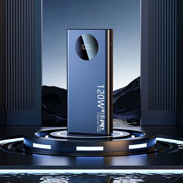 120W 500,000mAh High Capacity Power Bank 5