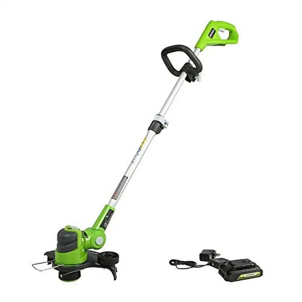 

Greenworks 24V 12" Cordless String Trimmer/Edger with 2.0 Ah USB Battery & Charger 2117902AZVT