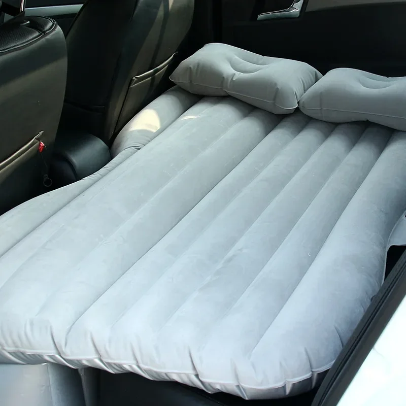 Portable Inflatable Camping Mattress With Pillows And air Pump Car Air Bed Mattress SUV Sleeping Pad