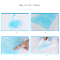 Coussinets à langer jetables pour bébé, 10 pièces, sous-vêtements pour nourrissons, couches imperméables, respirant, tapis de protection de Table de lit, matelas de soins pour bébé 5