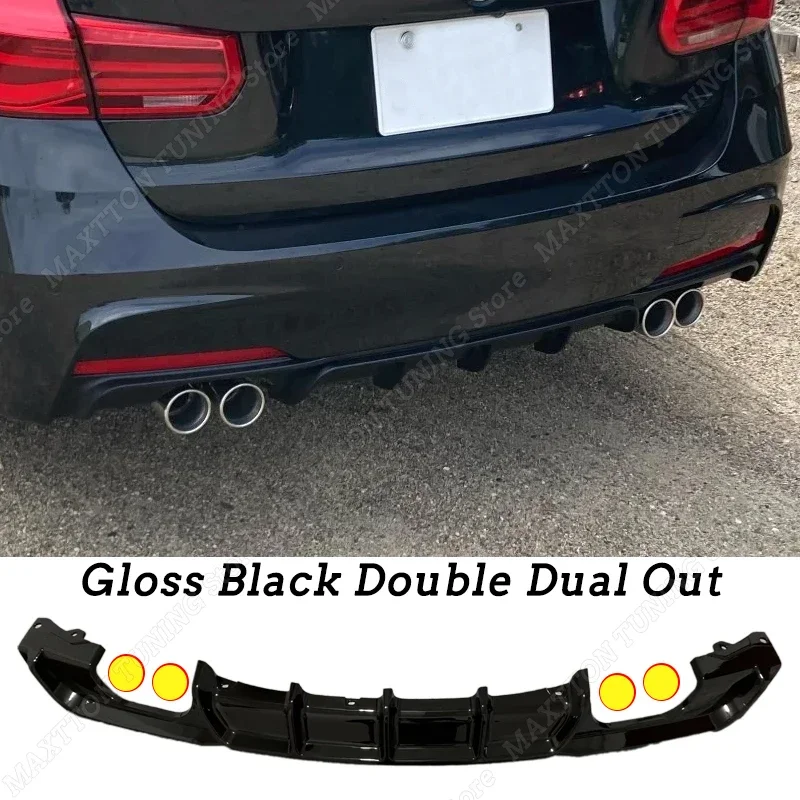 特価 BMW F30 F31 3シリーズ カーボン リアディフューザー リップ BMW 3シリーズ カーボン リア ディフューザー F30 F30 320i