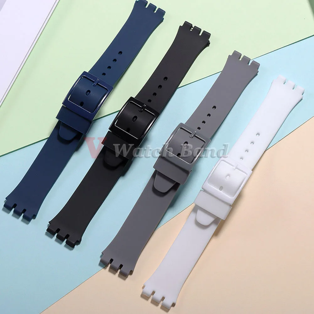 Colorful Silicone Sports Watch Band - Versatile Replacement Wrist Strap for Men and Women Accessories
