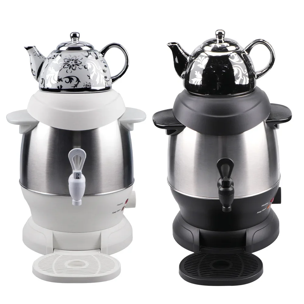 

European Standard Household Double-Layer Stainless Steel Kettle Turkey Teapot Sets Large Capacity Insulation Long Mouth Switch