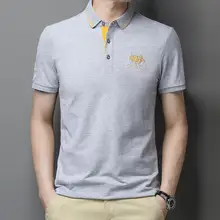 

Luxurys Polo Shirts For Men Men's Tee shirt Summer Polos classic Men's t-shirt Fashion T-Shirt Black Designer Clothes New