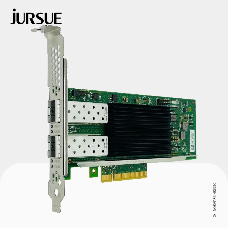 E810-XXVDA2 네트워크 인터페이스 컨트롤러 25GbE 듀얼 포트 SFP28 PCIe 이더넷 카드 어댑터 E810XXVDA2G1P5