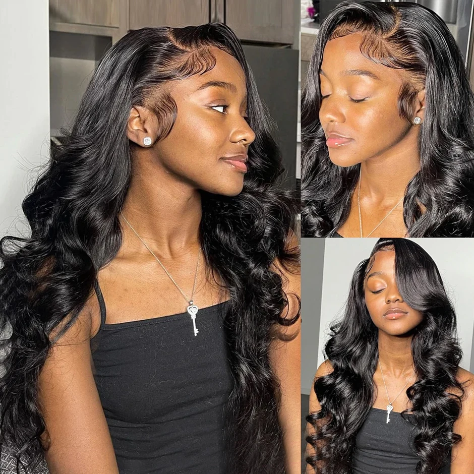 Wear Go Body Wave Glueless Wig ISEE Hair 13x4 6x4 HD Lace Preplucked Human Wigs Ready To Go Pre Cut