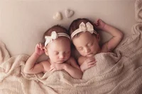Newborn Photography Props Heart Wool DIY Photography Props Accessories Photography Baby Studio Felt Love Heart 5pcs/set 2