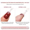 Harunouta Gradient Semi Cured Gel Nail Sticker Long-Lasting UV Nail Sticker UV/LED Extension Gel Nail Foil Gel Polish Full Cover 4