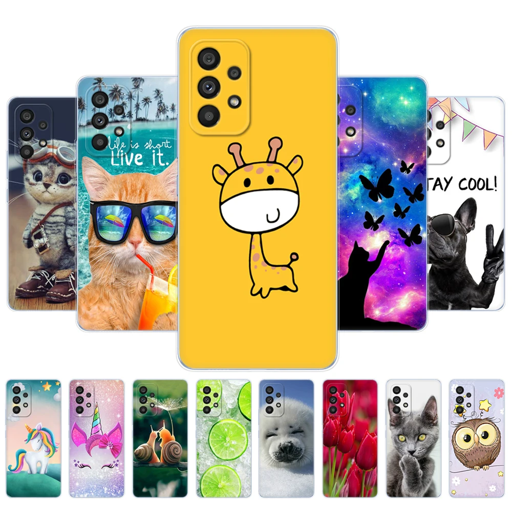 Per Samsung Galaxy A23 4G Custodia Cover Posteriore Per Samsung A23 Lte Custodia Per Telefono Galaxy A23 A 23 A235 Borsa Tpu Morbido Silicone Paraurti