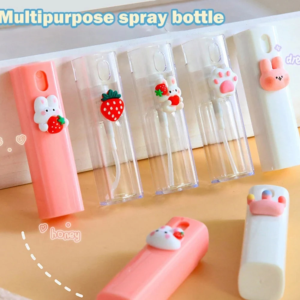 Cute Perfume Bottle 10ml Refillable Mini Spray Bottle Empty Container Tank Cute Oral Spray Sub-bottling Travel Lotion Sprayer