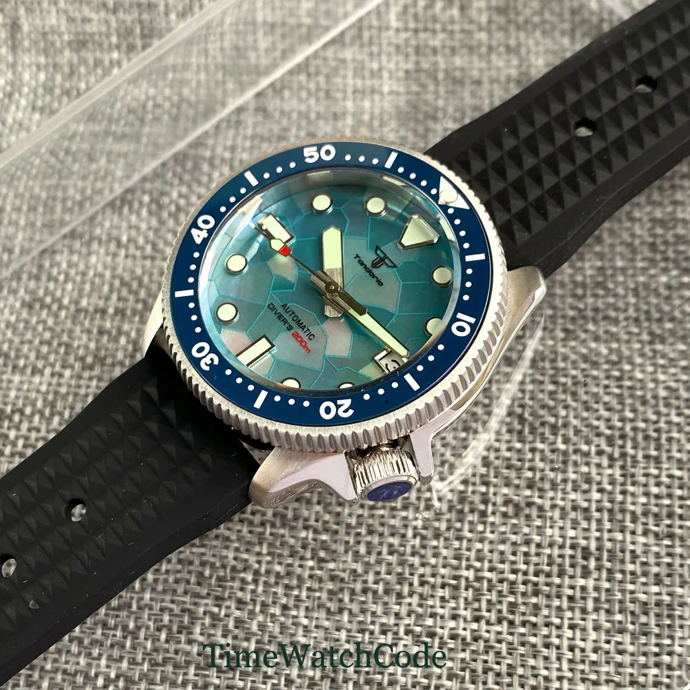 Tandorio Diver Watch T192 20ATM 37mm NH35 MOP Sapphire Rotating Bezel 33 S83cbd45d728f49c1a1d897a1c6581ed5n