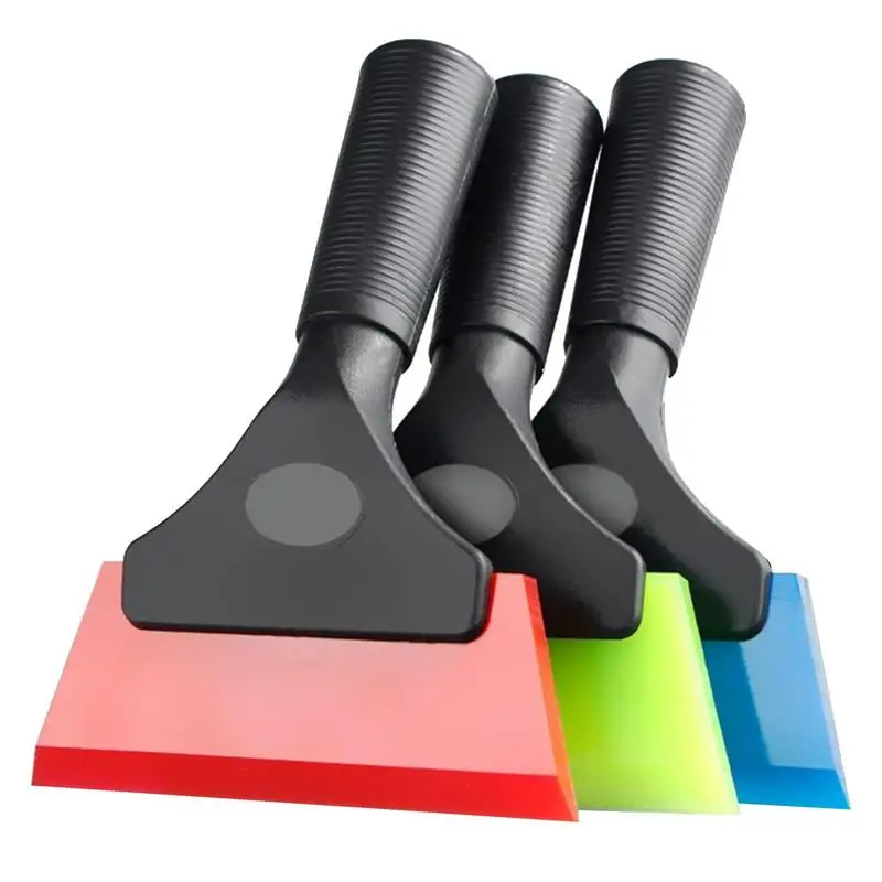 

Mini Squeegee | Window Squeegee With Handle | Window Tint Squeegee Auto Water Blade Shower Squeegee For Glass Mirror Car Window