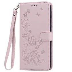 Elegant Leather Wallet Flip Phone Case - Universal Design Cover for Honor X7C(200 Smart) (Light pink)