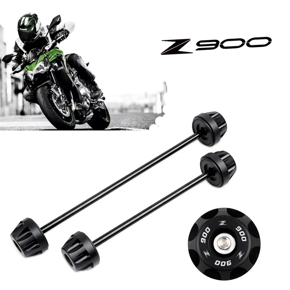 

Z 900 Front Rear Axle Fork Crash Slider For KAWASAKI Z900 2017 2018 2019 2020 2021 Motorcycle Wheel Protector