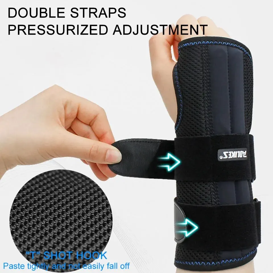 Wrist Brace AOLIKES 1PCS Wrist Brace for Carpal Tunnel Arthritis Wrist Support with Splints Compression Hand Support for Tendonitis Sprain wrist brace,wrist support