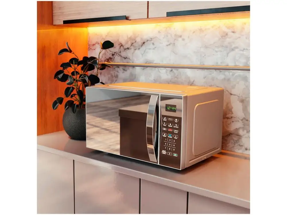 Micro-ondas Philco 33L Prata Espelhado PMO38S - 110V 2