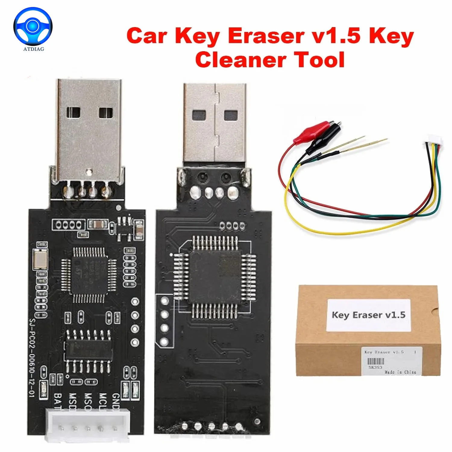 

Car Key Eraser V1.5 Key Cleaner Tool For BMW For Audi For Chevrolet Unlock Remotes Diagnostic Tool Erase Memory Car Key to Reuse