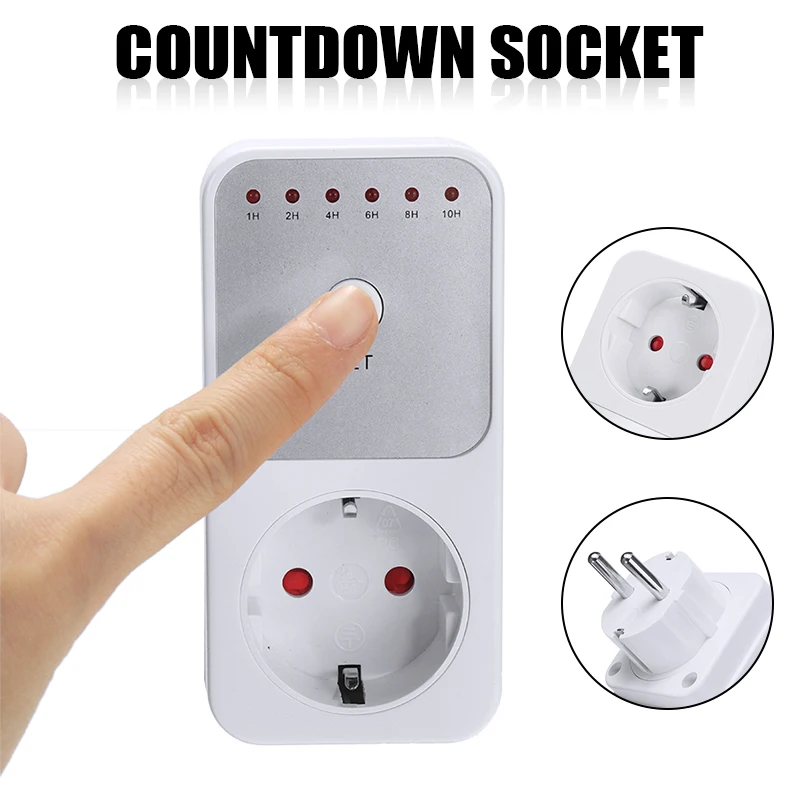 

Smart Control Countdown Timer Switch Plug-In Ountdown Timer Socket Auto Shut Off Outlet Socket Switch Home Electrical Appliances