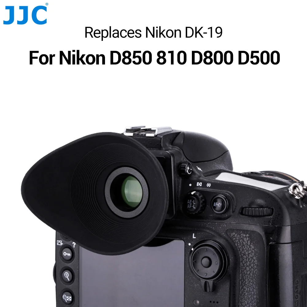 Jjc Ocular de Silicone Macio Óculos Ocular do Usuário com Vidro Óptico para Nikon d5 D500 D810a D810 Borracha Copo Olho