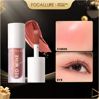 FOCALLURE Multifunction Liquid Face Blusher Contour Long-lasting Matte Natural Cheek Liquid Blush Cream Women Makeup Cosmetics 1