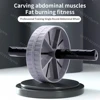 Abdominal Roller Abdominal Trainer Household Wheel Strong Load Bearing Non-Slip Roller Muscle Exercise Fitness Training Workout 3