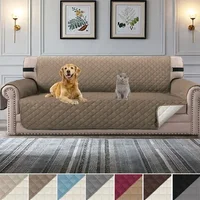 1/2/3/4 Seater Waterproof Sofa Mat Washable Pet Dog Cats Non-slip Couch Slipcover Anti-dirty Recliner Armchair Sofa Cover Home 1