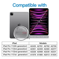 2Pcs Tempered Glass Screen Protector Cover For Ipad Pro 11 2018 2020 2021 2022 Tempered Film For iPad Pro 11 1st 2nd 3rd 4th 2