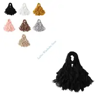 M7DD Fashion Long Scarf Soft Breathable Viscose Multiuse Shawl For Adult Women Girl