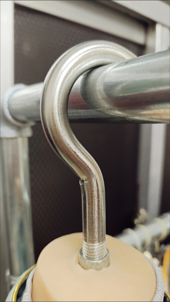 Stainless steel hook M16CM universal doll hook TPE solid doll hook