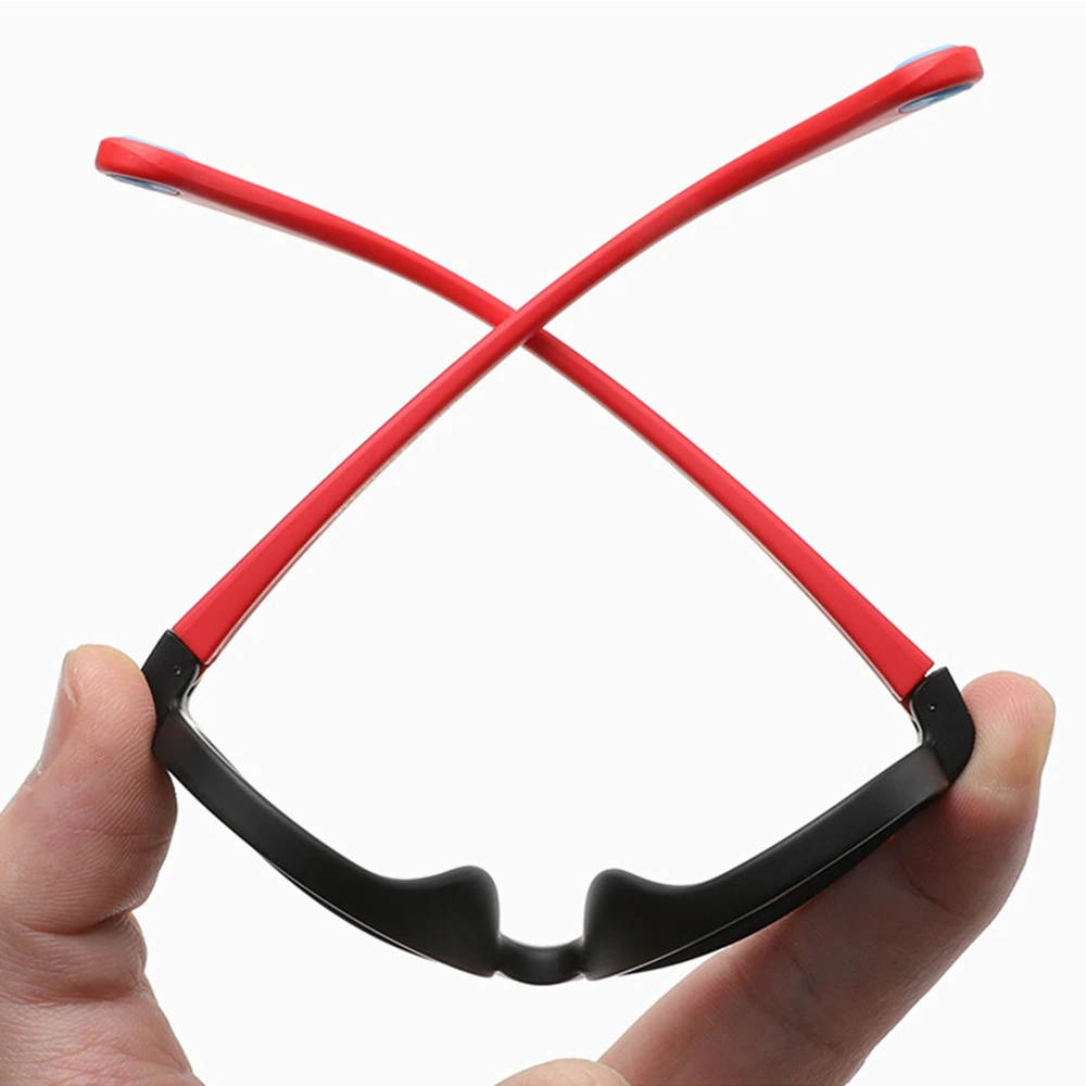 Round Frame Silicone Children Polarized Sunglasses UV400