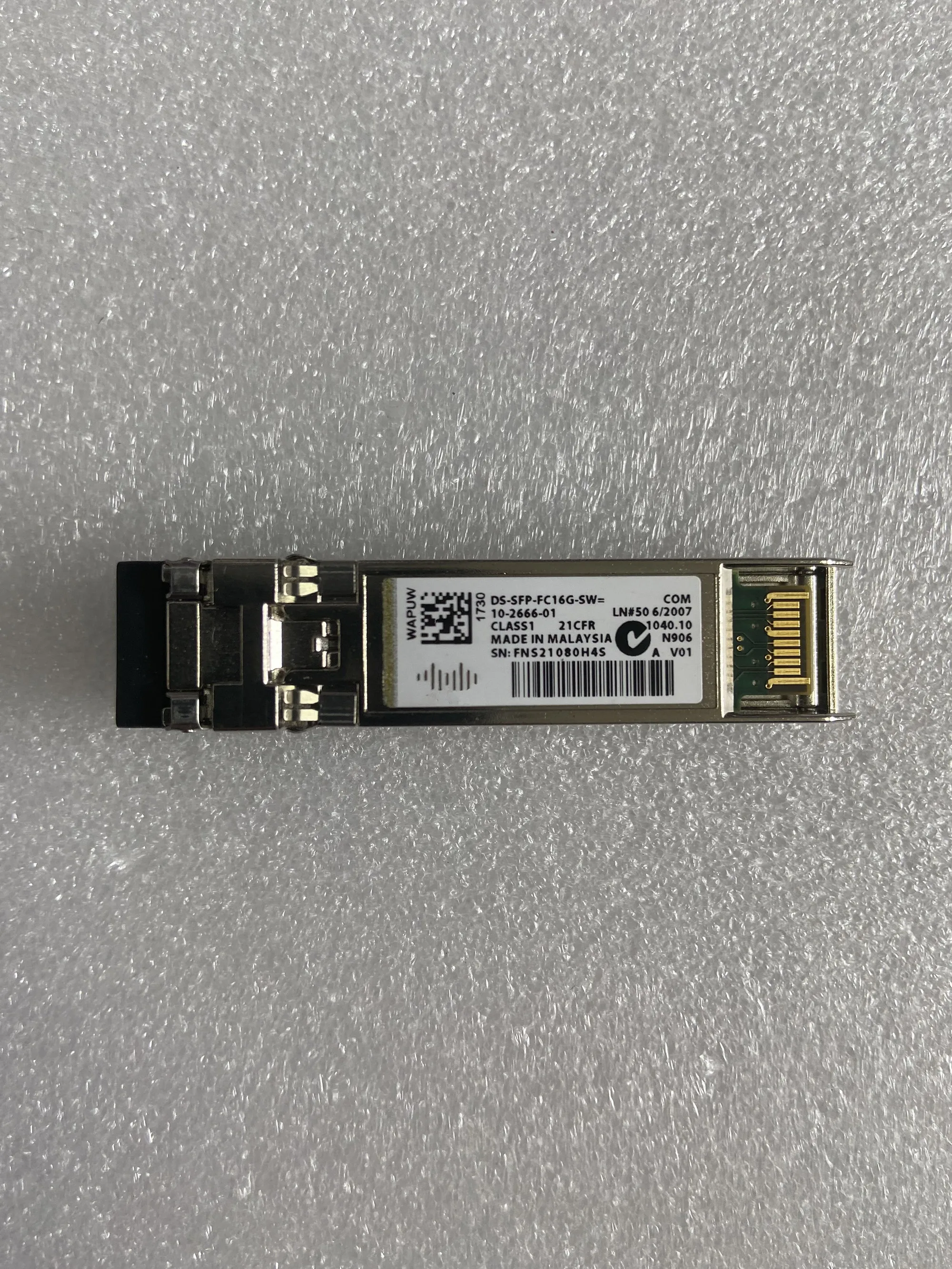 DS-SFP-FC16G-SW CI-SCO 16GB Optical Network Module Multimode 850NM 16G Fiber Switch Transceiver finisar optical fiber 16gb ftlf8529p4bnv e5 019078045 16g 850nm 100m sfp multimode dual fiber switch module 16gb transceiver