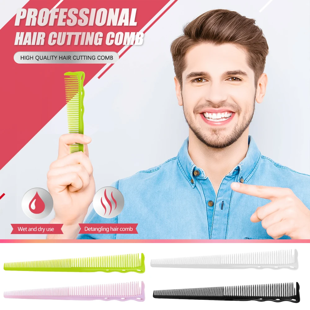 Haircut Comb Barber Shop Hairdresser Professional Hair Cutting Combs Sideburns Hair Brush Hair Salon Styling Tools Hairbrush 2